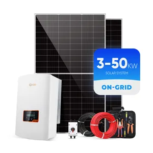 SunEvo-sistema de energía Solar de 10 Kw para el hogar, conexión a red