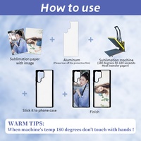 Coque de téléphone portable Prosub Design personnalisé Sublimation TPU PC pour Samsung S22 Ultra Phone Case