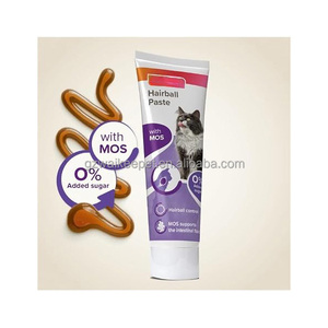 Pâte anti-boules de poils <span class=keywords><strong>pour</strong></span> chats 100g – Complément nutritionnel en gel avec MOS <span class=keywords><strong>pour</strong></span> le contrôle des boules de poils et la santé digestive – Sans sucre ajouté - Product Image 1