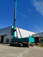 JVUR50 JOVE Hydraulischer Fallhammer-Pfahlrammler 29000kg Gebraucht für Vorgefertigte Pfahlkonstruktionen Motorpumpe mit Hoher Grabkraft