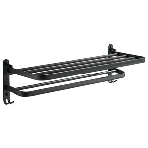 Aluminum Towel Rack Wall Mounted Minimalist Design Organizer <b>Shelf</b> Bathroom Storage Rack For Toilet And Bathroom Hardware - Product Image 5