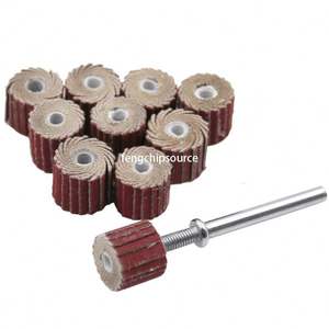 Tête de meulage à disque à lamelles à poignée mobile Papier de verre de 3mm avec <span class=keywords><strong>pages</strong></span> à bande abrasive Roue de polissage électrique à <span class=keywords><strong>mille</strong></span> feuilles - Product Image 3