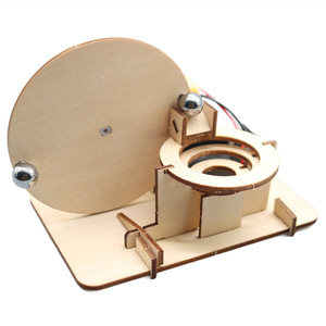 OKYN-G5406 Kit Scientifico in Legno con Sfera Magnetica, Giocattolo Educativo STEM per l'Apprendimento della Fisica per Bambini - Product Image 1