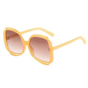 Shades In Bulk Suppliers Woman Logo Women Sunglasses 2023 Wholesale Safety Glasses Square Custom Oversized Sunglasses