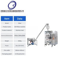 Máquina Eléctrica Automática de Llenado y Empaquetado de Alta Velocidad Controlada por PLC para Polvos Alimenticios (Proteínas, Café, Especias, Condimentos)