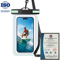 Funda Impermeable IPX8 de Alta Calidad para Teléfono Móvil, Bolsa de PVC Universal para Celular