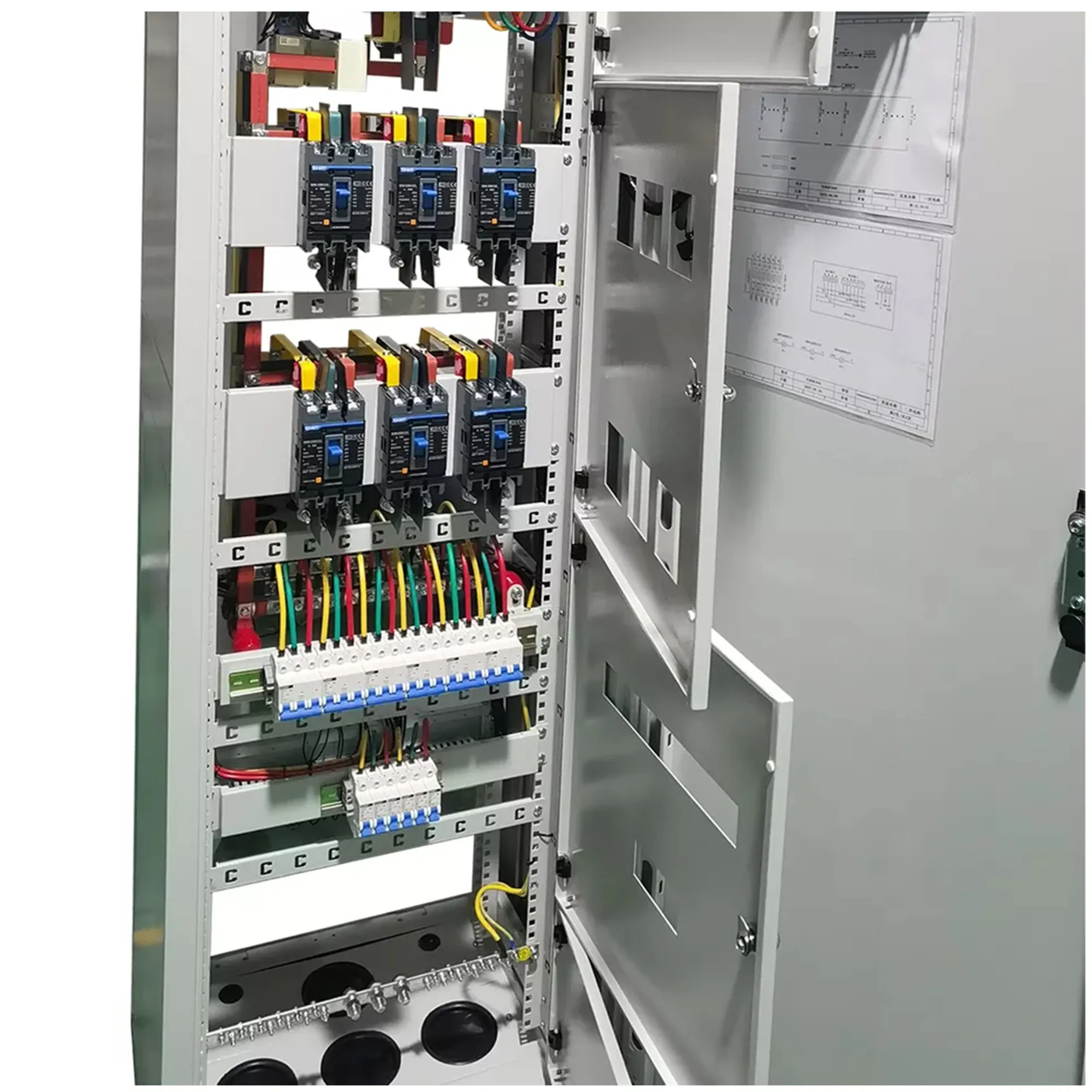 China Power Panel 800A 1200A 3000A Transformer 415V LV PDU Power Distribution Cabinet Electrical Switchgear