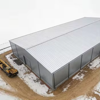 Hangar, entrepôt, atelier, bâtiment en structure métallique personnalisable, usine, entrepôt, atelier, bâtiment de bureaux