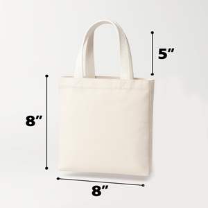 Bolsa de lona de calidad personalizada de fábrica, bolsa ecológica, bolsa de promoción publicitaria para educación, Escuela de Música, Instituto de Fondation - Product Image 2