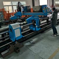 Nouvelle machine de découpe plasma et flamme multifonctionnelle CNC pour acier profilé, tôle et tube, à moteur servo, haute productivité, type portique