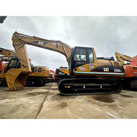 Excavatrice sur chenilles hydraulique d'occasion Caterpillar 320C/CAT 320CL avec composants moteur et pompe d'origine