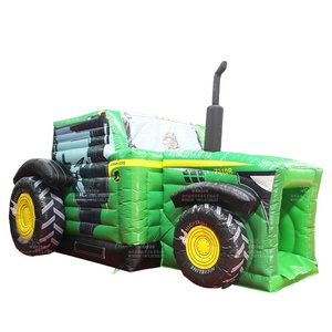 บ้านเป่าลมแบบกึ่งปิดล้อมรูปสิงโต & มินิรูปฉลามบ้านกระโดดรถบรรทุกหนัก - Product Image 1