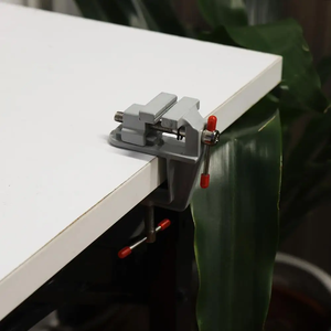 Qinbu Mini outil de réparation de pince de table de travail <span class=keywords><strong>Portable</strong></span> petite pince tigre pour la fabrication de bijoux Type de Base <span class=keywords><strong>étau</strong></span> d'établi <span class=keywords><strong>Portable</strong></span> pivotant - Product Image 6