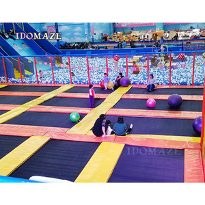 Trẻ Em Chơi Trampoline Công Viên Nhảy Leo Núi Thương Mại 1000 Bóng <span class=keywords><strong>Pit</strong></span> Bóng Bọt Cubes Trampoline Công Viên Cho Trẻ Em - Product Image 4