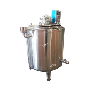 Cuve de mélange et de fusion en acier inoxydable avec agitateur à pales et chemise vapeur, <span class=keywords><strong>thermomètre</strong></span> intégré, pour chocolat et beurre, 100L 200L 300L - Product Image 6