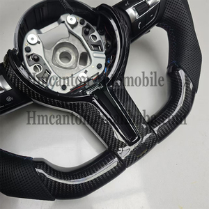 Volante in Fibra di Carbonio e Pelle con LED per BMW Serie 3 e 5, Modelli F10 F20 F30 F90 F01 F02 - Product Image 5