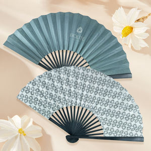 婚礼装饰品布艺手扇定制标志手扇竹礼品 - Product Image 3