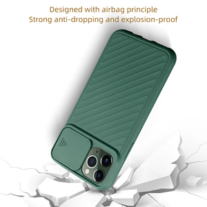 <span class=keywords><strong>Coque</strong></span> de protection pour téléphone portable en TPU souple multicolore avec protection coulissante pour l'objectif, compatible avec <span class=keywords><strong>iPhone</strong></span> SE2 2020/<span class=keywords><strong>11</strong></span>/<span class=keywords><strong>11</strong></span> Pro/<span class=keywords><strong>11</strong></span> Pro Max. - Product Image 4