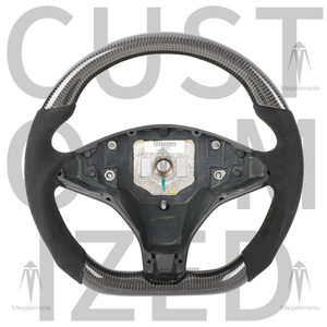 Volante in Vera Fibra di Carbonio all'Ingrosso Adatto per <span class=keywords><strong>Tesla</strong></span> <span class=keywords><strong>Model</strong></span> <span class=keywords><strong>X</strong></span> e <span class=keywords><strong>Model</strong></span> S - Product Image 1