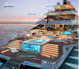 Offre Spéciale tous temps jardin balançoire chaise suspendue chaise rotin extérieur patio feuille forme corde verte meubles balançoire oeuf chaise ensemble - Product Image 4