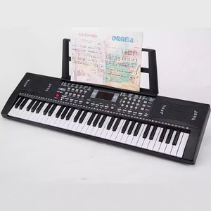 Teclado Electrónico de 61 Teclas Color Rosa con Soporte para Partituras, Juguete Musical para Niños y Adolescentes - Product Image 3