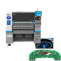 Machine de placement SMT à 10 têtes pour la montage de composants de cartes de commande d'écrans