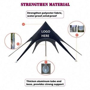 Customized Star Shade Canopy Spider <b>Tent</b> <b>Large</b> 6*6 Star <b>Tent</b> Star Event <b>Tent</b> - Product Image 5