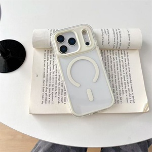 เคสโทรศัพท์ iPhone 17 Air Plain 2 in 1 แบบแม่เหล็กป้องกันการตกกระแทก  วัสดุ TPU ใส สำหรับ iPhone 17 Pro Max - Product Image 3