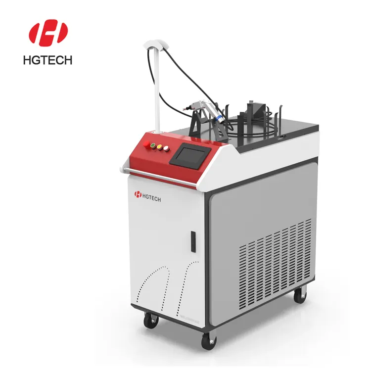 HGTECH Metal Strong And Easy Using yag 1000w 1500w 2000w Handheld Portable Laser Welders Welding Machine