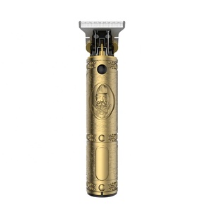 Thiết Kế Mới Không Dây T9 Tông Đơ Cắt Tóc Clipper Người Đàn Ông Có Thể Sạc Lại Vàng Tóc Tông Đơ - Product Image 1