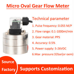 Fabricage Op Maat Gemaakte Ovale Tandwielstroommeter Positieve Verplaatsingsstroommeter Voor <span class=keywords><strong>Marine</strong></span> Met 4-20ma Rs485 Output - Product Image 3