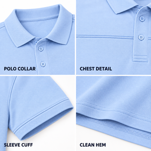 Polos pour hommes grandes tailles, 100% polyester, polo de performance à séchage rapide, logo personnalisé, fabricant OEM - Product Image 3