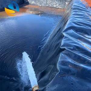 Geomembrana de HDPE de 1.0 mm con Protección Anti-<span class=keywords><strong>Ozono</strong></span> para Revestimiento de Estanques de Aguas Residuales Industriales, Piscifactorías y Presas - Product Image 1