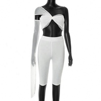 Vêtements en gros 2026 Femme Sexy et tendance Ensemble deux pièces en maille pour femmes pour l'été