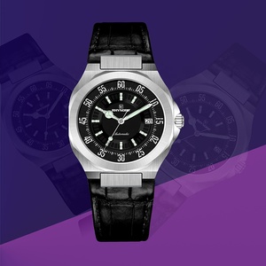 นาฬิกาข้อมือดีไซน์หรู รุ่นใหม่ล่าสุด หน้าปัดแบบ Inner Sub Disc ตัวเรือนสแตนเลสสตีล 316L กระจกแซฟไฟร์ กลไกอัตโนมัติ NH35 สำหรับผู้ชาย - Product Image 6