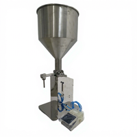 Machine de remplissage manuelle et pneumatique A03 pour confiture, pâte, jus, dentifrice, lotion, miel, huile et autres liquides