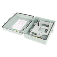 Boîtier de distribution de fibre optique extérieur 16 cœurs, type cassette, avec terminaison de répartiteur, grand espace, étanche IP65, antivol