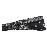 Bando olahraga Pria Wanita Amerika Eropa, sangat elastis lintas batas baru kebugaran lari bernapas Bandana