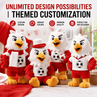 Peluche Aigle de la Pologne 2028, Personnalisée, Thème Football Européen, Vente en Gros, OEM ODM, Jouet en Peluche, Mascotte de Football, Cadeau pour les Fans