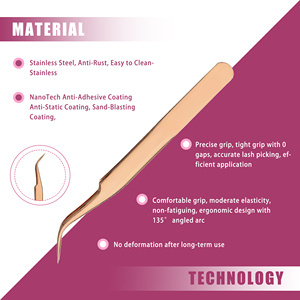 Pestañas Postizas de Mink Sintético, Hechas a Mano, Naturales, Cortas y Largas, con Curvatura C, Pestañas de Tira Completa - Product Image 6