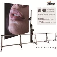 Impresora Vertical de Pared con IA 4K, Impresora UV Vertical, Máquina de Murales para Publicidad Exterior
