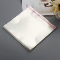 Sac en plastique transparent auto-adhésif écologique, sac d'emballage OPP pour étui de téléphone portable, sacs en cellophane pour cadeaux