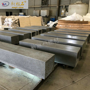 Nuevo Banco de Cemento Translúcido Magic Stone XMS-TGSN, Muebles Decorativos para Exteriores - Product Image 4