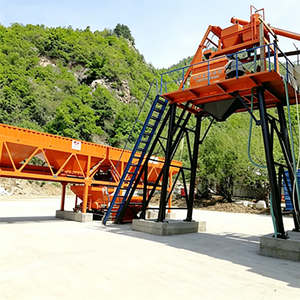 Centrale à béton HZS75 haute efficacité 50-75m³/h, certifiée CE ISO, pour la construction - Product Image 3