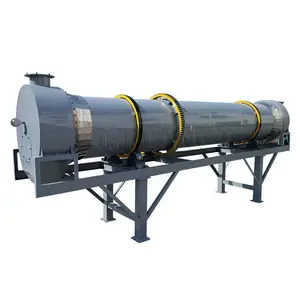 Organic manure fertilizer line drum drying equipment rotary dryer