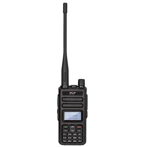 TYT MD-750 numérique dmr pas cher radio bi-bande 5W (VHF + UHF) radio bidirectionnelle paquet avec câble de programmation et écouteur