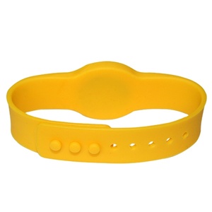 Custom MIFARE DESFire EV3 2k 4K Design Eco-Friendly Smart Rfid NFC Silicone Wristband