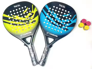 Pala de Pádel de Fibra de Carbono de Primera <span class=keywords><strong>Marca</strong></span> Original de Fábrica para Jugadores, Calidad Profesional y Logo Personalizado - Product Image 4