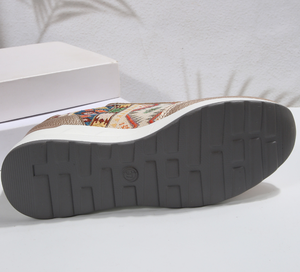 UP-6048r femmes grosses baskets compensées 2025 automne marche Style dames chaussures de sport taille 43 - Product Image 5