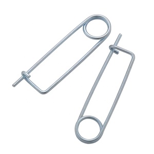 2mm - 8mm Goupilles de verrouillage fendues de sécurité en acier à ressort Goupilles fendues à ressort Goupilles de circlip - Product Image 2
